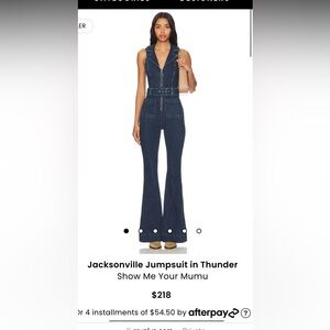 Jacksonville Jumpsuit Show Me Your Mumu Size Small